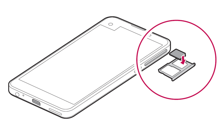 Microsdカードの装着方法を教えてください Lg X Screen Lgs02 Jcomサポート