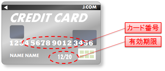 クレジットカードの番号や有効期限が変わったら Jcomサポート