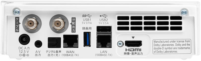 Smart Tv Box 機器前面 背面 リモコン画像 Jcomサポート